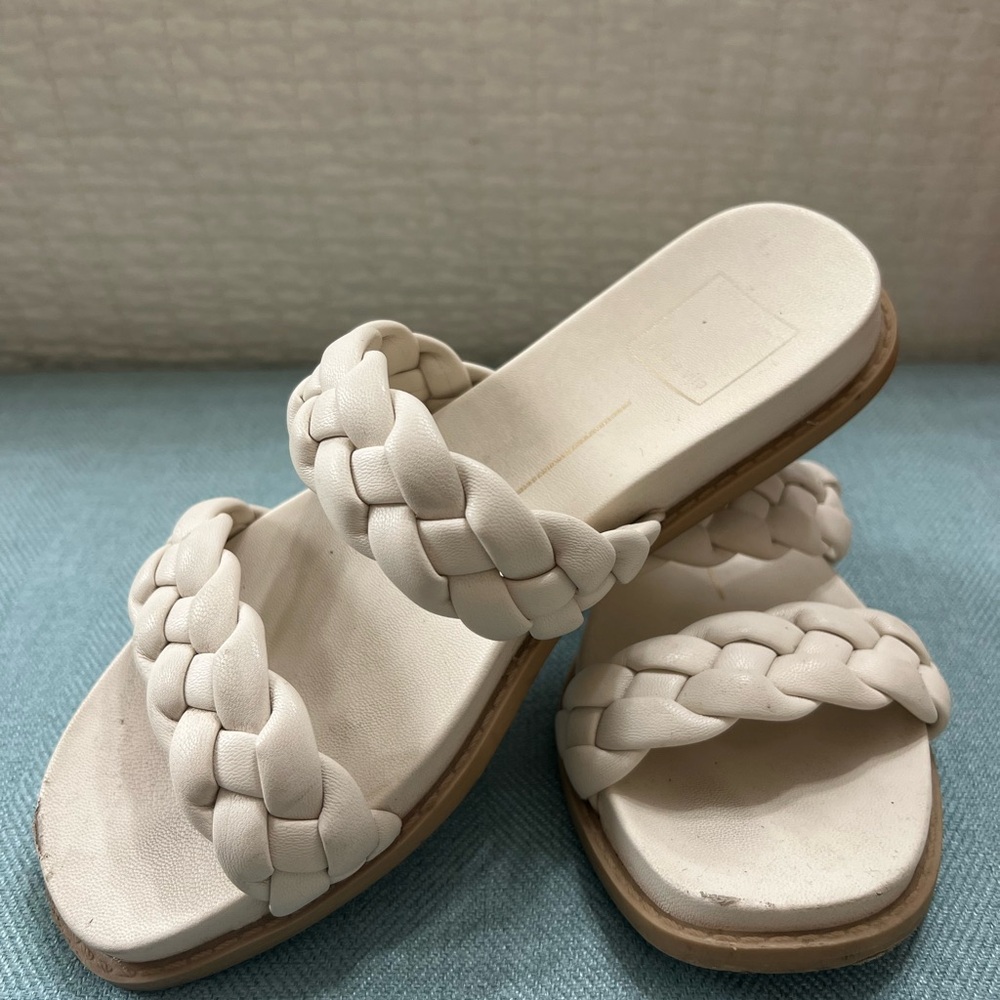 Dolce Vita Glade Ivory White Stella Sandal